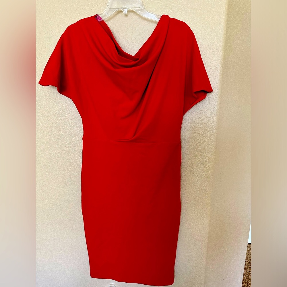 Midi gorgeous red dress